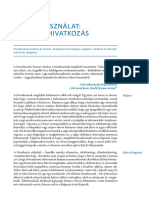 4. Modul – Elolvasandó Szakirodalom (Források, Hivatkozás, Plágium)