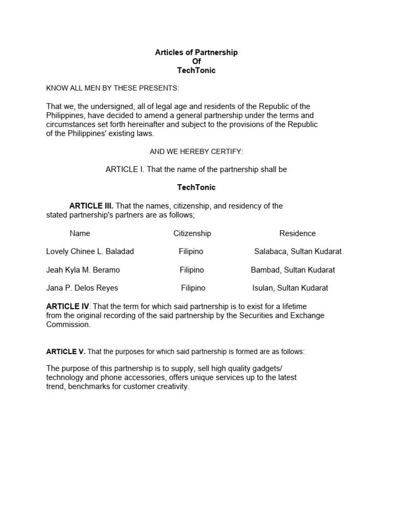 Partnership intelligence overview