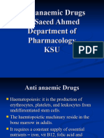 Anti Anaemic Drugs