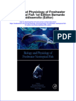 (Download PDF) Biology and Physiology of Freshwater Neotropical Fish 1St Edition Bernardo Baldisserotto Editor Online Ebook All Chapter PDF
