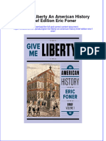 [Download pdf] Give Me Liberty An American History Brief Edition Eric Foner online ebook all chapter pdf 