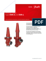 Shut-Off Valve Type SVA-S and SVA-L: Data Sheet