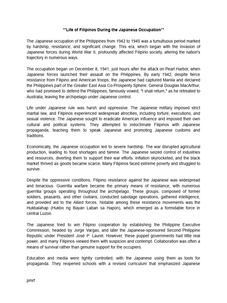 summary-of-life-of-filipinos-in-japanese-colonial-period-pdf-empire