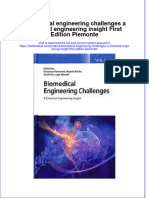 [Download pdf] Biomedical Engineering Challenges A Chemical Engineering Insight First Edition Piemonte online ebook all chapter pdf 