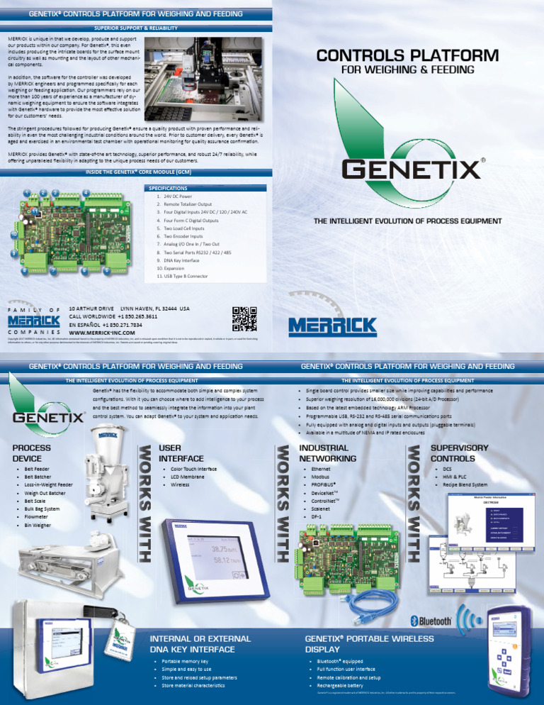 Genetix Process Controller | PDF | Reliability Engineering | Usb