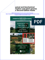 (Download PDF) Biophysical and Biochemical Characterization and Plant Species Studies Second Edition Huete Online Ebook All Chapter PDF