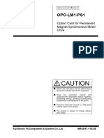 Fuji FRENIC Lift Option Card Manuals LM1 PS1 English