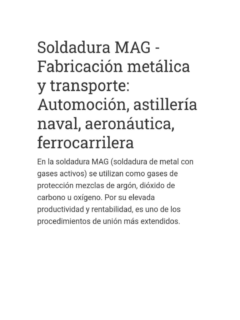 Proceso MAG | PDF