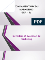 Cours n°1 - Introduction évolution du mkt