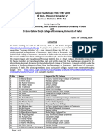 Final Minutes - Guidelines BCH Business Statistics Sem 4