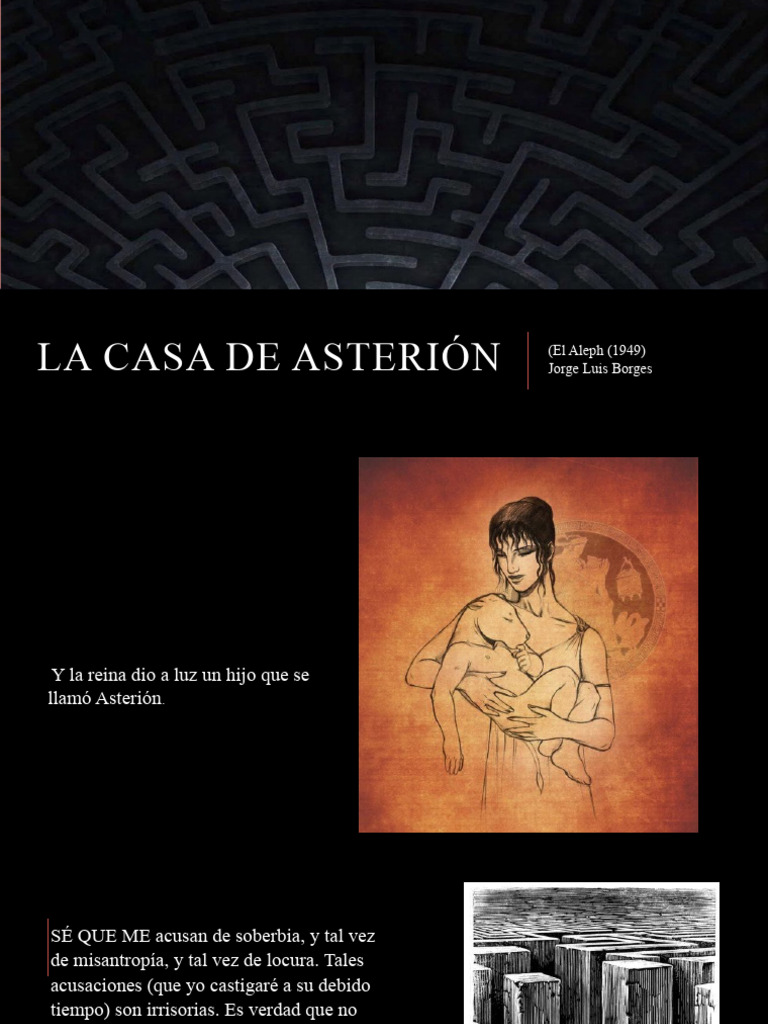 La Casa de Asterión | PDF | Minotauro | Teseo