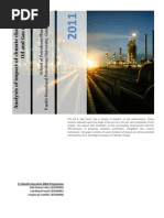 Analysis of impact of climate change on Oil and Gas Majors