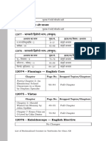 Rationalised Booklet Class 12