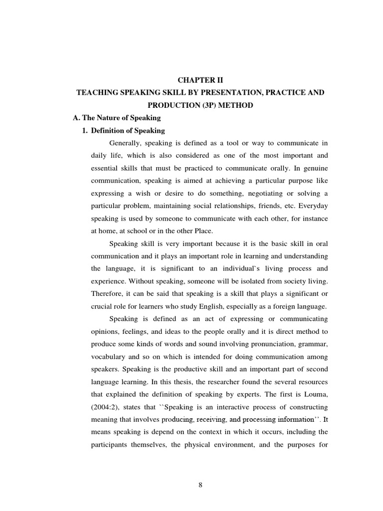 Teaching Speaking Skills Effectively | PDF | Language Education | Fluency