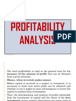 Profitability Analysis L-3
