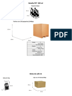 Medidas de Botellas y Palets