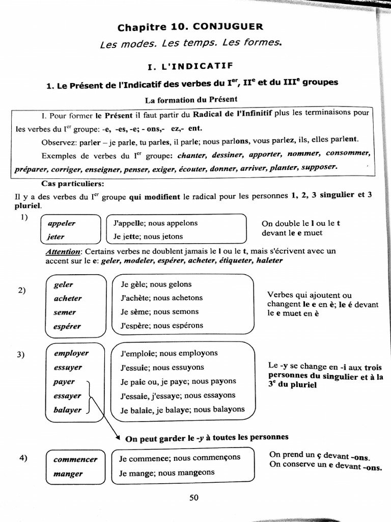 Verbe Prig p50 | PDF