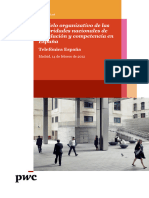 Modelo Organizativo de Las Autoridades Nacionales de Regulacion y Competencia en Espaa