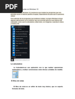 Aplicaciones Incluidas en Windows 10