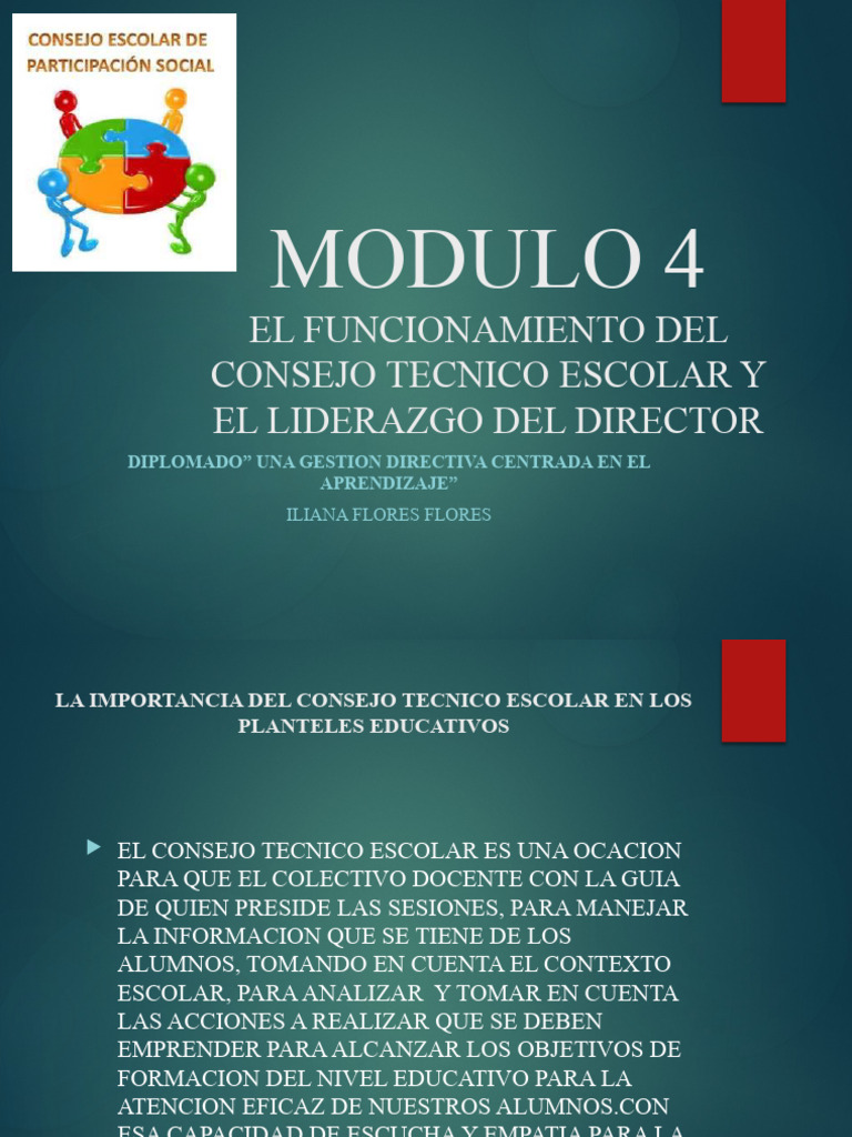 Liderazgo y Consejo Técnico Escolar | PDF | Plan de estudios ...