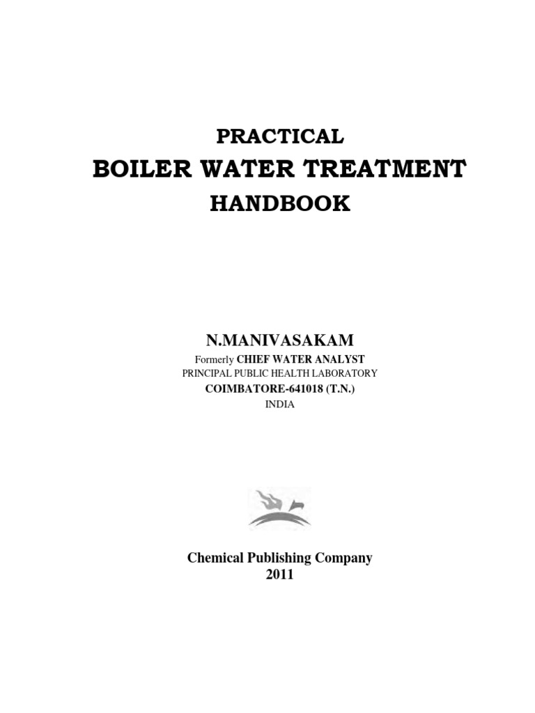 Boiler Water Treatment Handbook Chemical PDF Copyright Law
