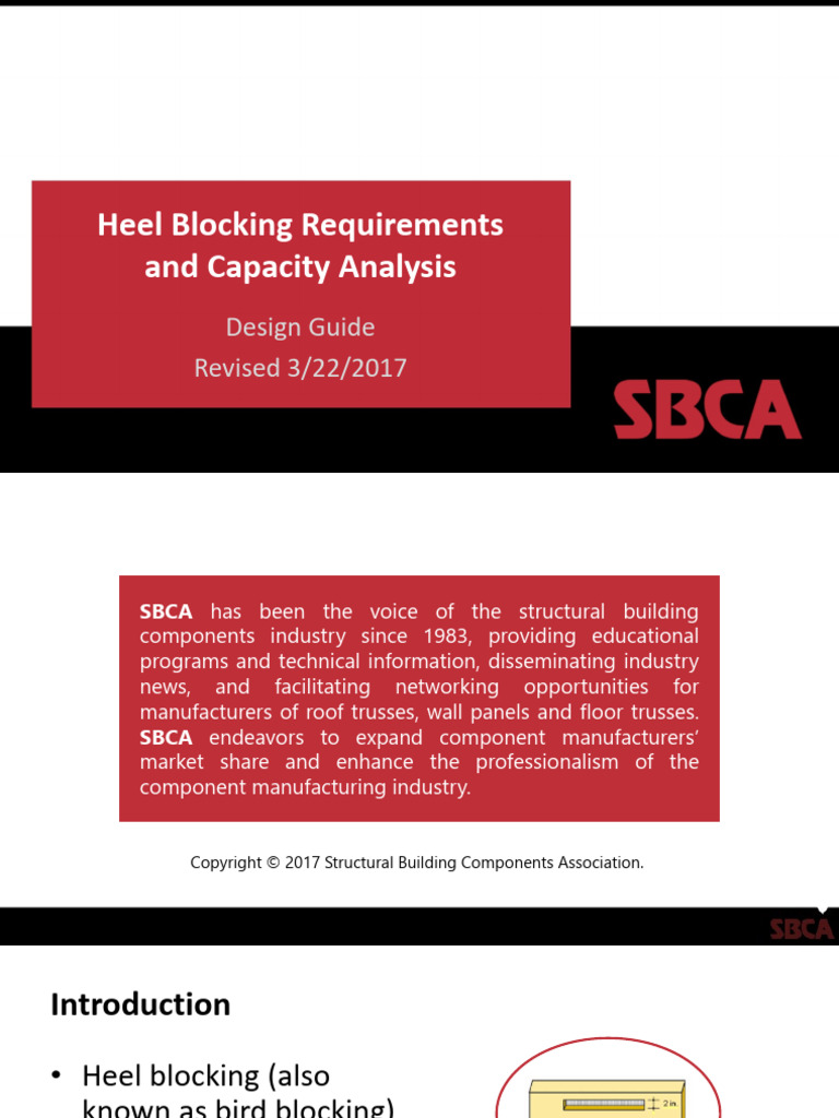 Step Step PPT Heel Blocking | PDF | Truss | Building Engineering