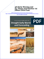 (Download PDF) Drought Early Warning and Forecasting Theory and Practice 1St Edition Chris Funk Online Ebook All Chapter PDF