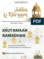 Keutamaan Ramadhan - PKR 1445H - SMKN2 Medan