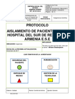 Aislamiento de Pacientes