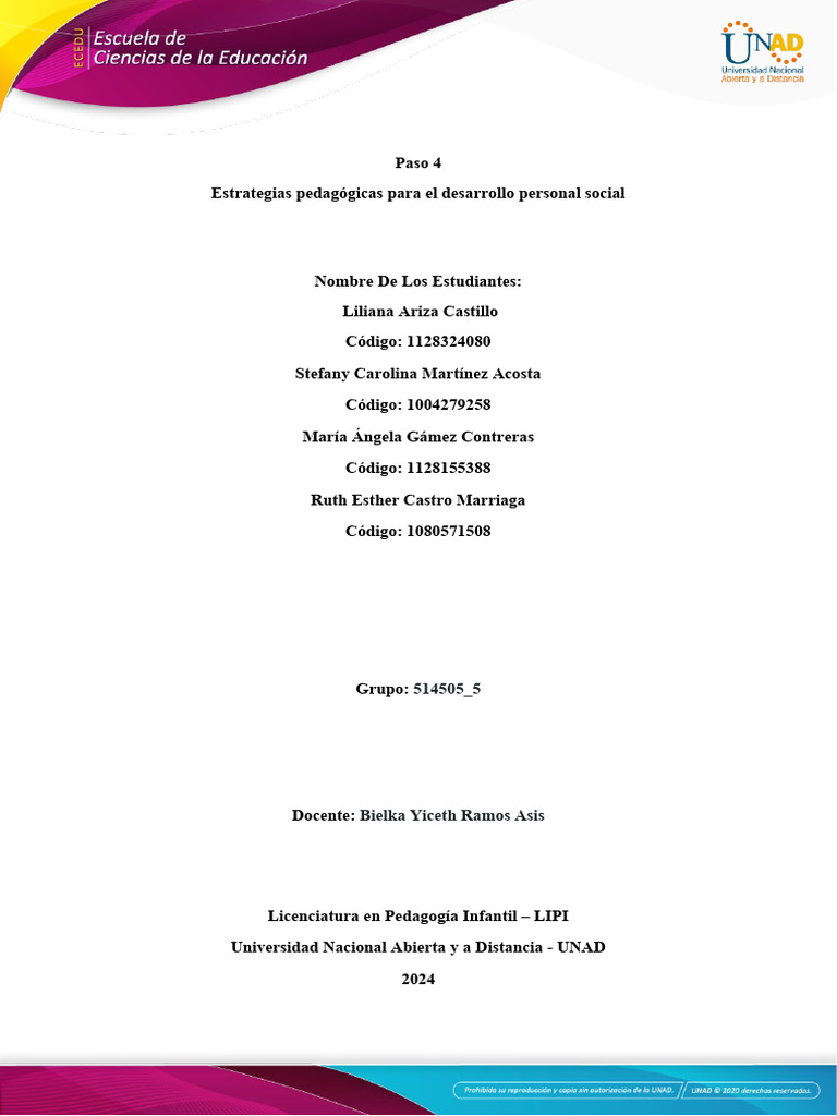 Estrategias Pedagógicas para el Desarrollo Emocional y Social | PDF ...
