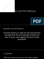 Apostles and Martyrs