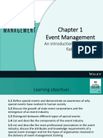 CH 1 Events Management