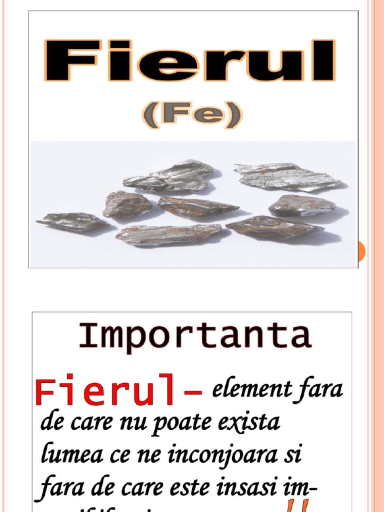 Fierul Si Compusii Lui Clasa-9c Cernei-Raileanu | PDF