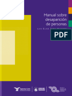 SCJN - Manual Sobre Desaparición de Personas 2023