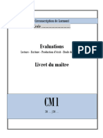 New Livret Maitre Debut CM1 Français Format PDF