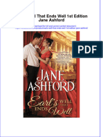 [Download pdf] Earls Well That Ends Well 1St Edition Jane Ashford online ebook all chapter pdf 