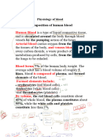 Physiology of Blood