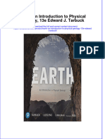 (Download PDF) Earth An Introduction To Physical Geology 13E Edward J Tarbuck Online Ebook All Chapter PDF