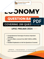 Economy – MEGA Question Bank for Prelims 2024 Sleepy Classes IAS