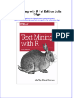 (Download PDF) Text Mining With R 1St Edition Julia Silge Online Ebook All Chapter PDF