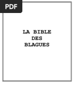 La Bibles Des Blagues | PDF | Médecin | Ours
