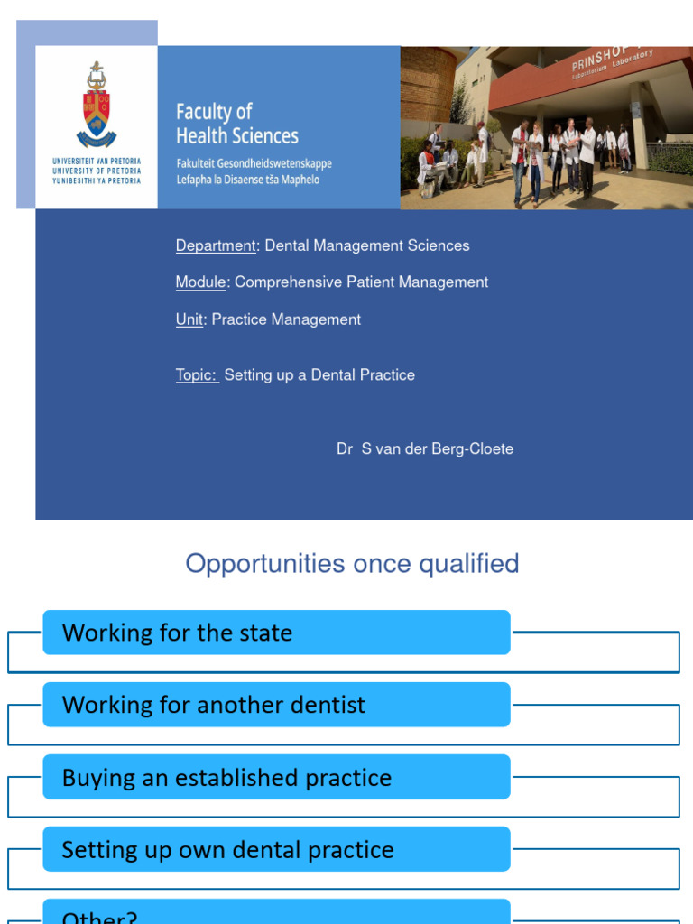 Setting Up Dental Practice Pdf Balance Sheet Financial Economics