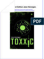 (Download PDF) Toxxic 1St Edition Jane Hennigan Online Ebook All Chapter PDF