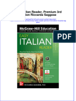 [Download pdf] Easy Italian Reader Premium 3Rd Edition Riccarda Saggese online ebook all chapter pdf 