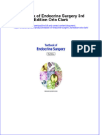 (Download PDF) Textbook of Endocrine Surgery 3Rd Edition Orlo Clark Online Ebook All Chapter PDF