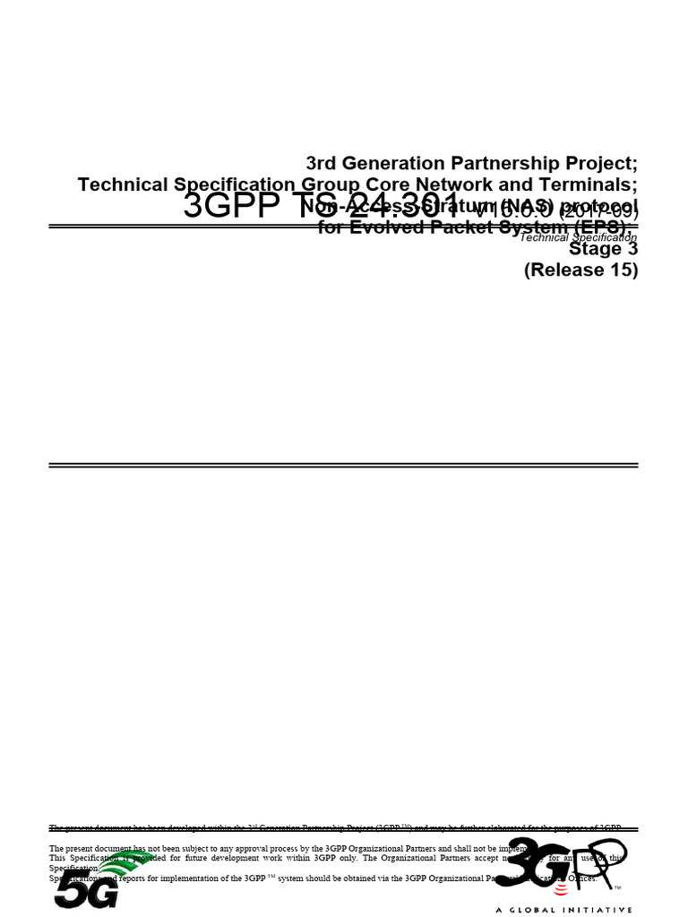 3gpp ts 24 301 pdf computer science telecommunications