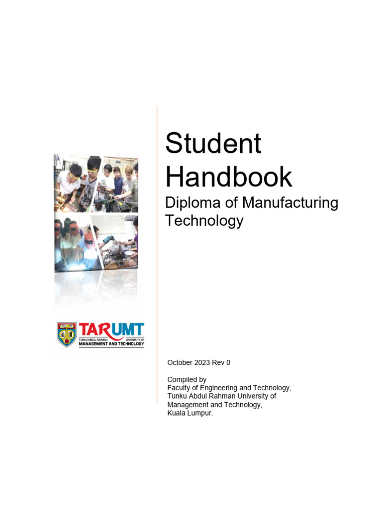 DGT Student Handbook 202309 With Programme Structure | PDF | Plagiarism ...