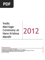 Download Vedding Marriage Ceremony at Bhaktivedanta Manor - 2012 by Bhaktivedanta Manor SN73355431 doc pdf