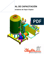 MANUAL DE CAPACITACIÓN - Generador de Vapor Clayton