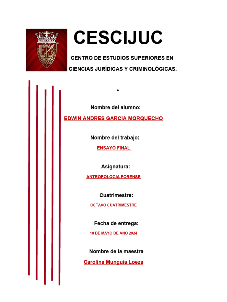 Caratula CESCIJUC Bachillerato | PDF | Naciones Unidas | Relaciones